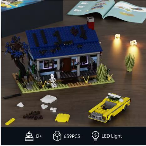 Evil Dead cabin MOC Creative street view - Collectors World Toys