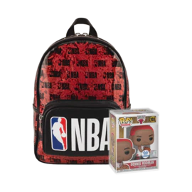 Pop & Bag Set: NBA Stadium Bag & POP! Dennis Rodman Main image