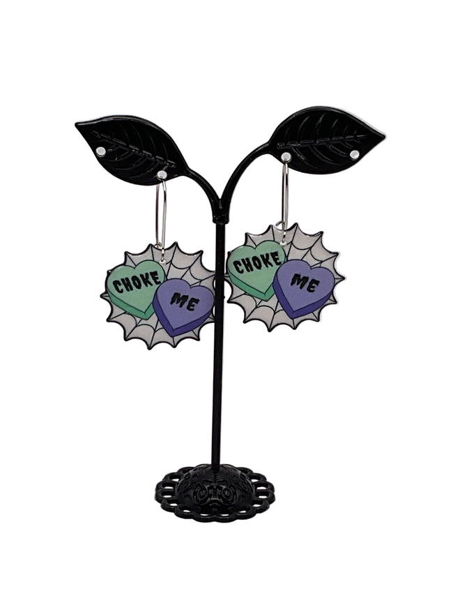 Choke me earrings Hover Image