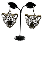 Cheetah earrings