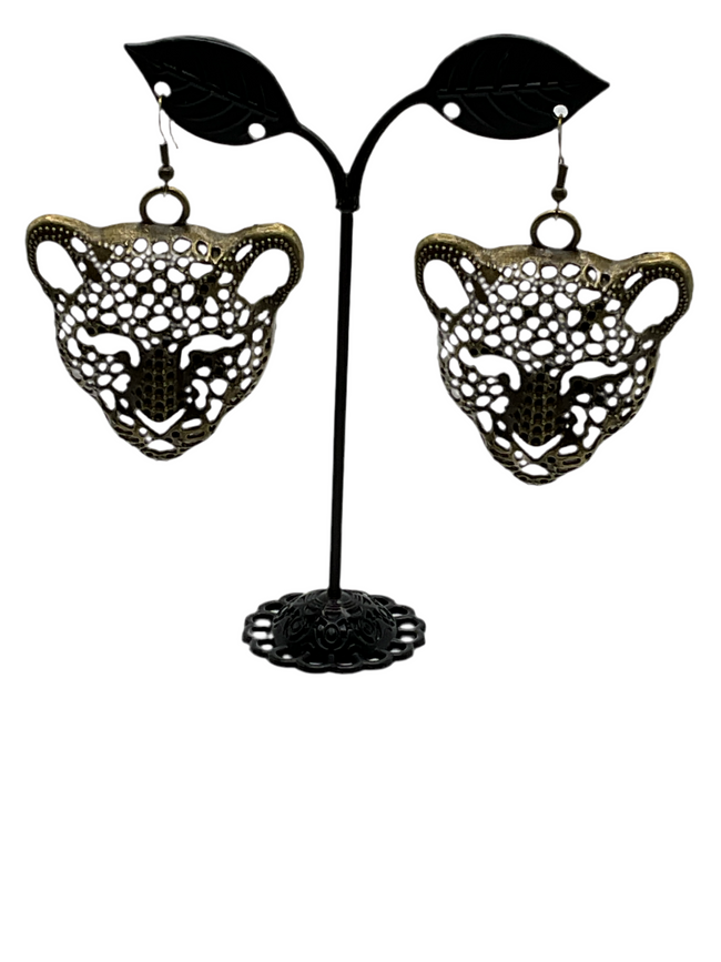 Cheetah earrings Hover Image