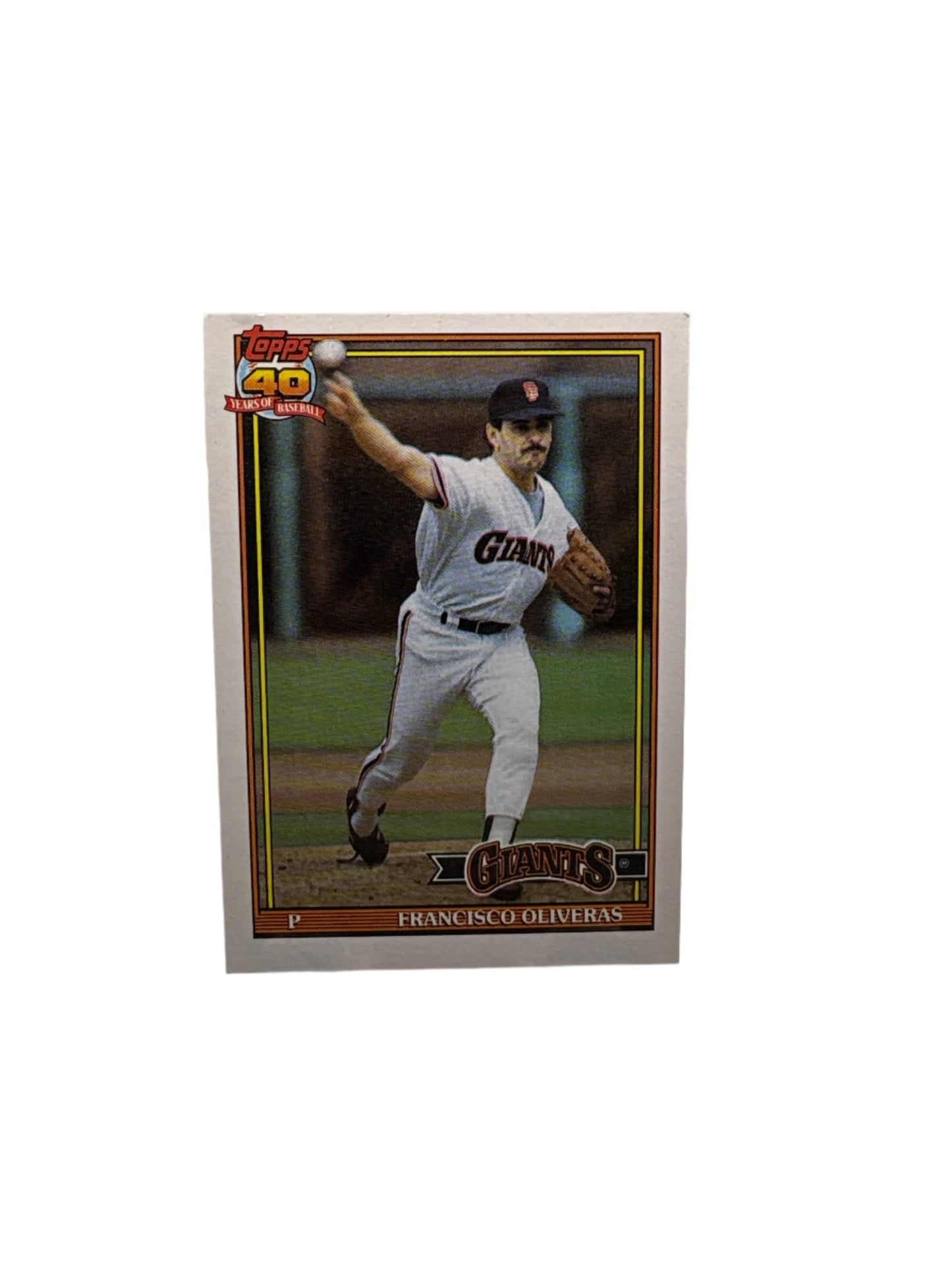 Topps Francisco Oliveras