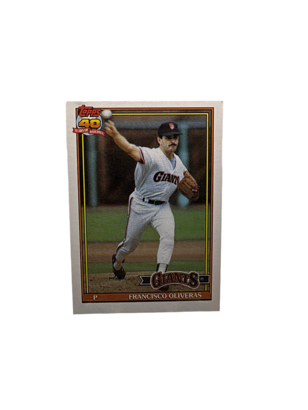 Topps Francisco Oliveras