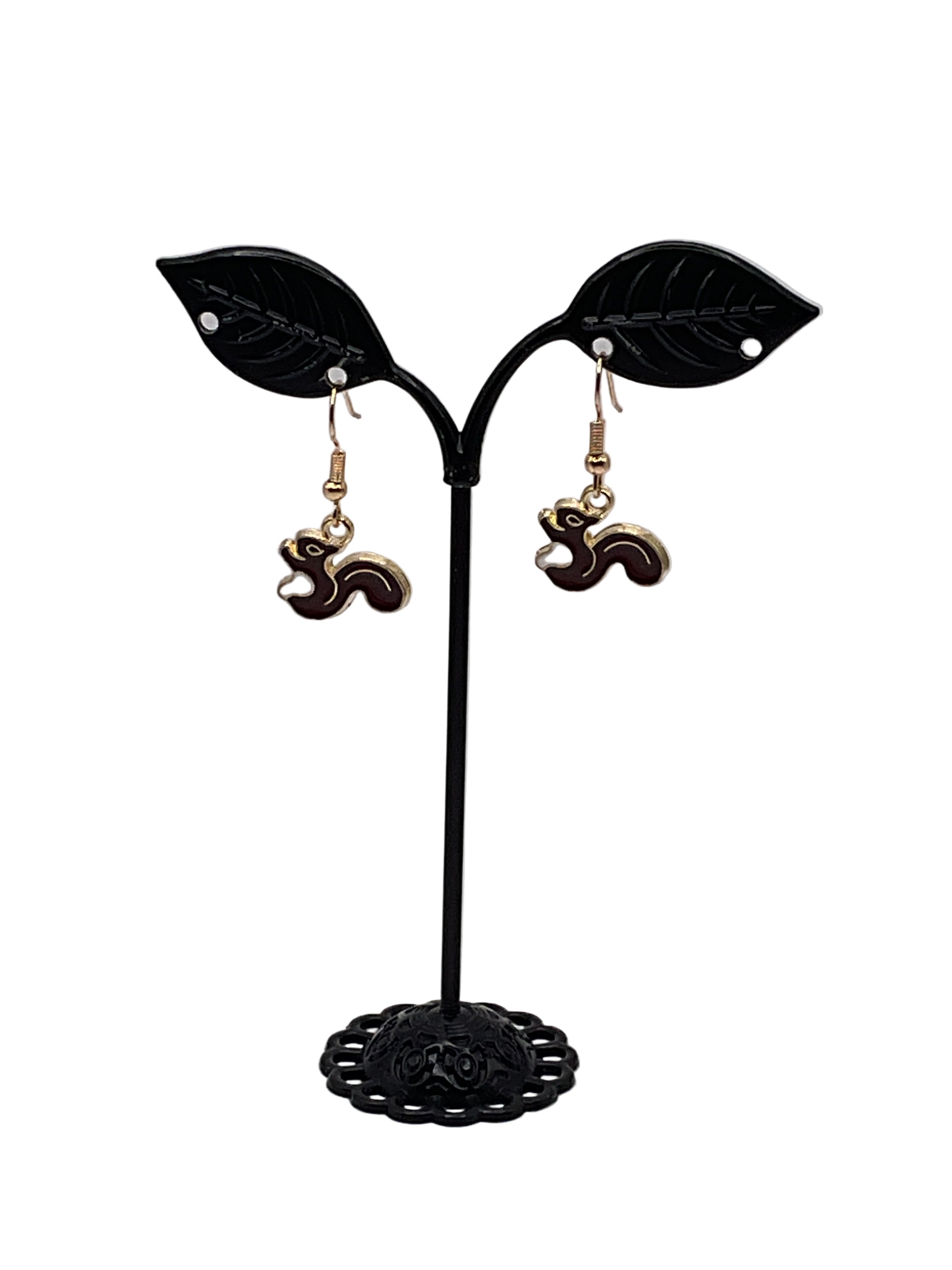Squirrel earrings