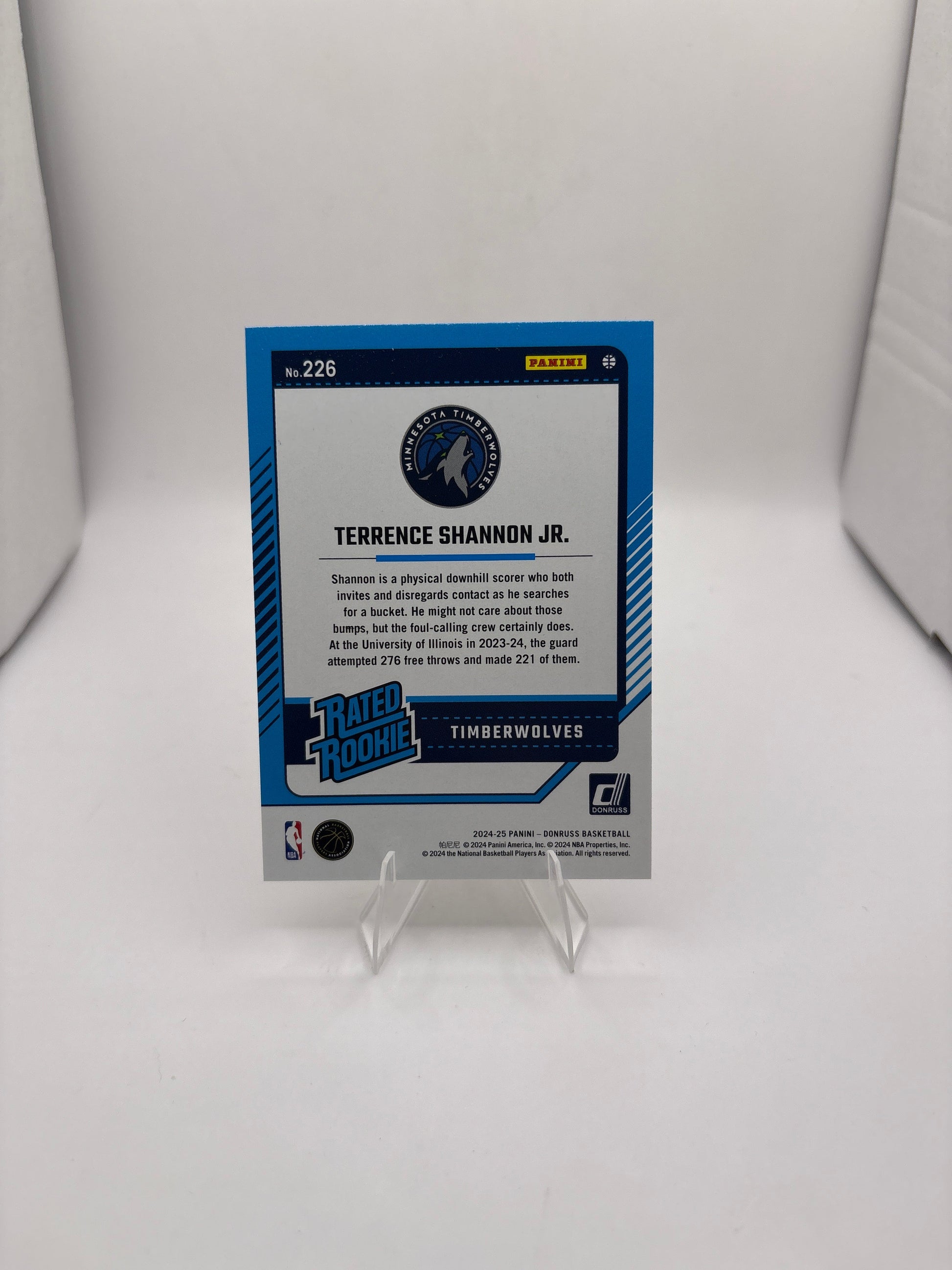 Donruss Terrence Shannon Jr.