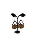 Fall pumpkin earrings