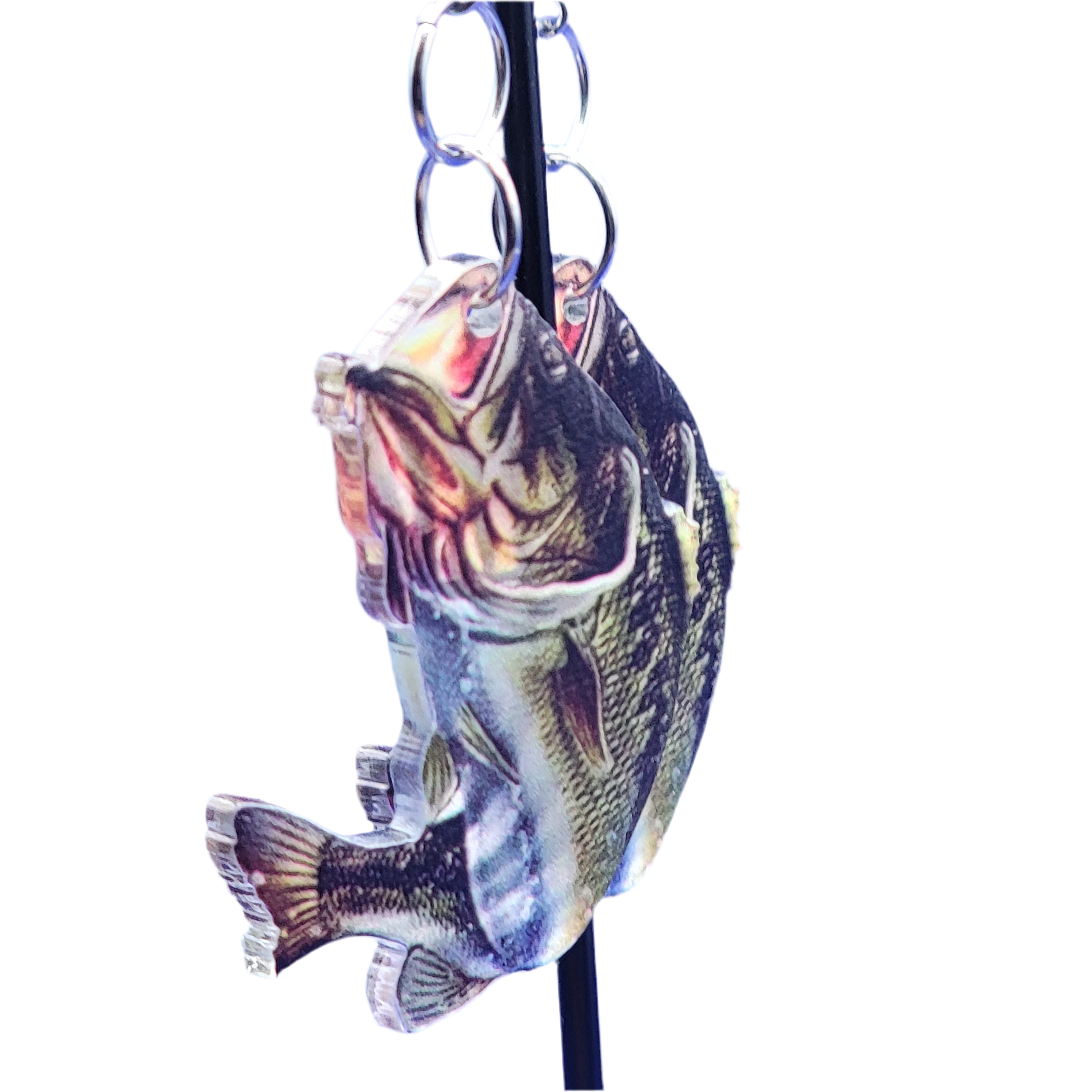 Largemouth Bass earrings