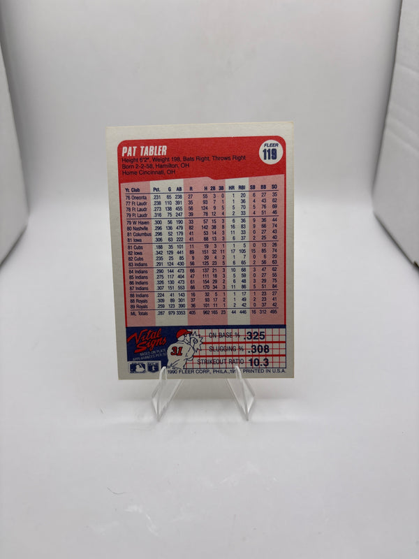 Fleer Pat Tabler