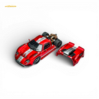 (Pre-Order) Rhino Model RM Ford GT40 - Transparent Red 1:64