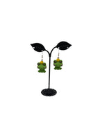Frog earrings