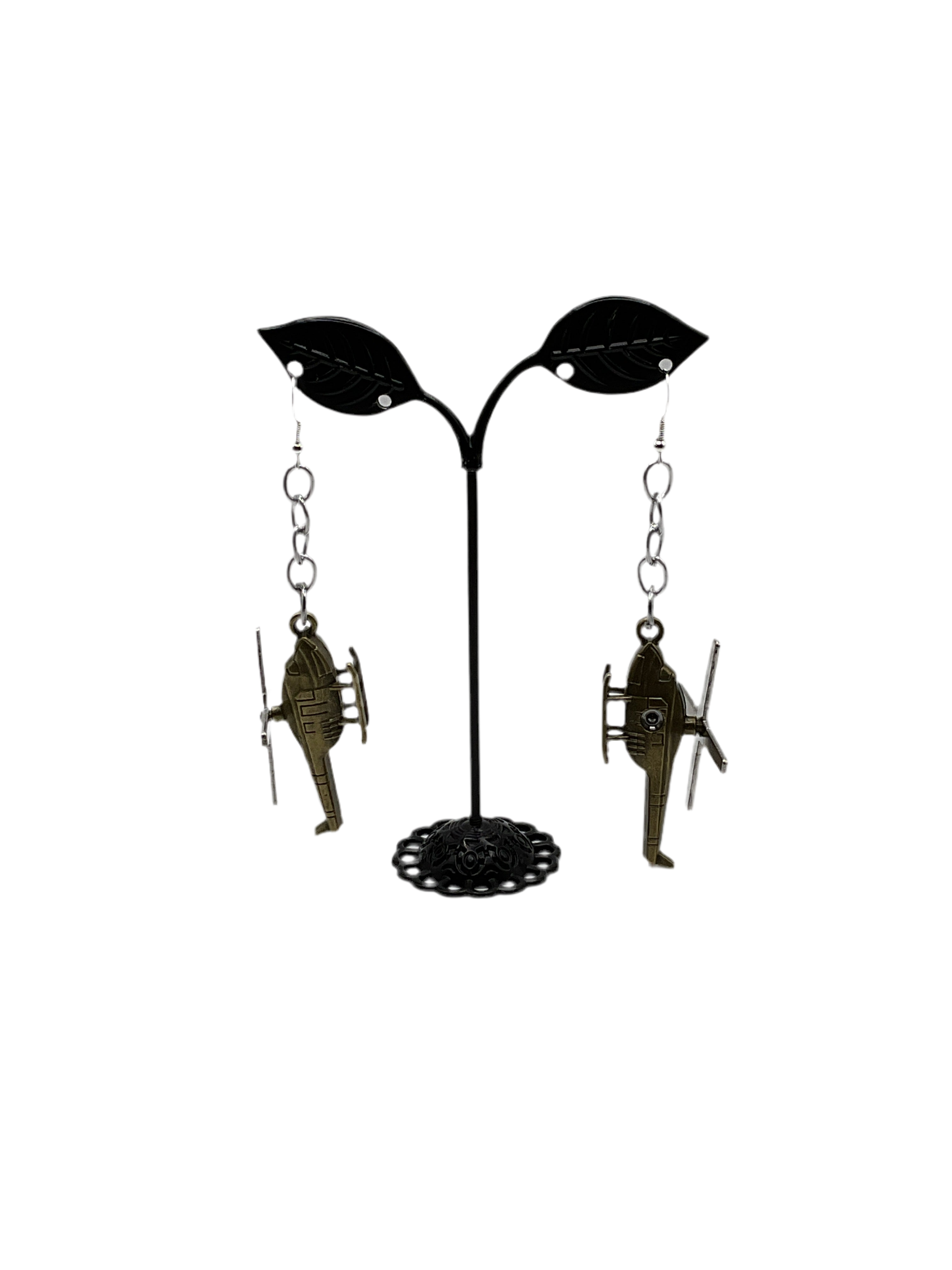 Helicopter Earrings