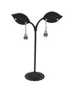Crystal and Crosses Earrings