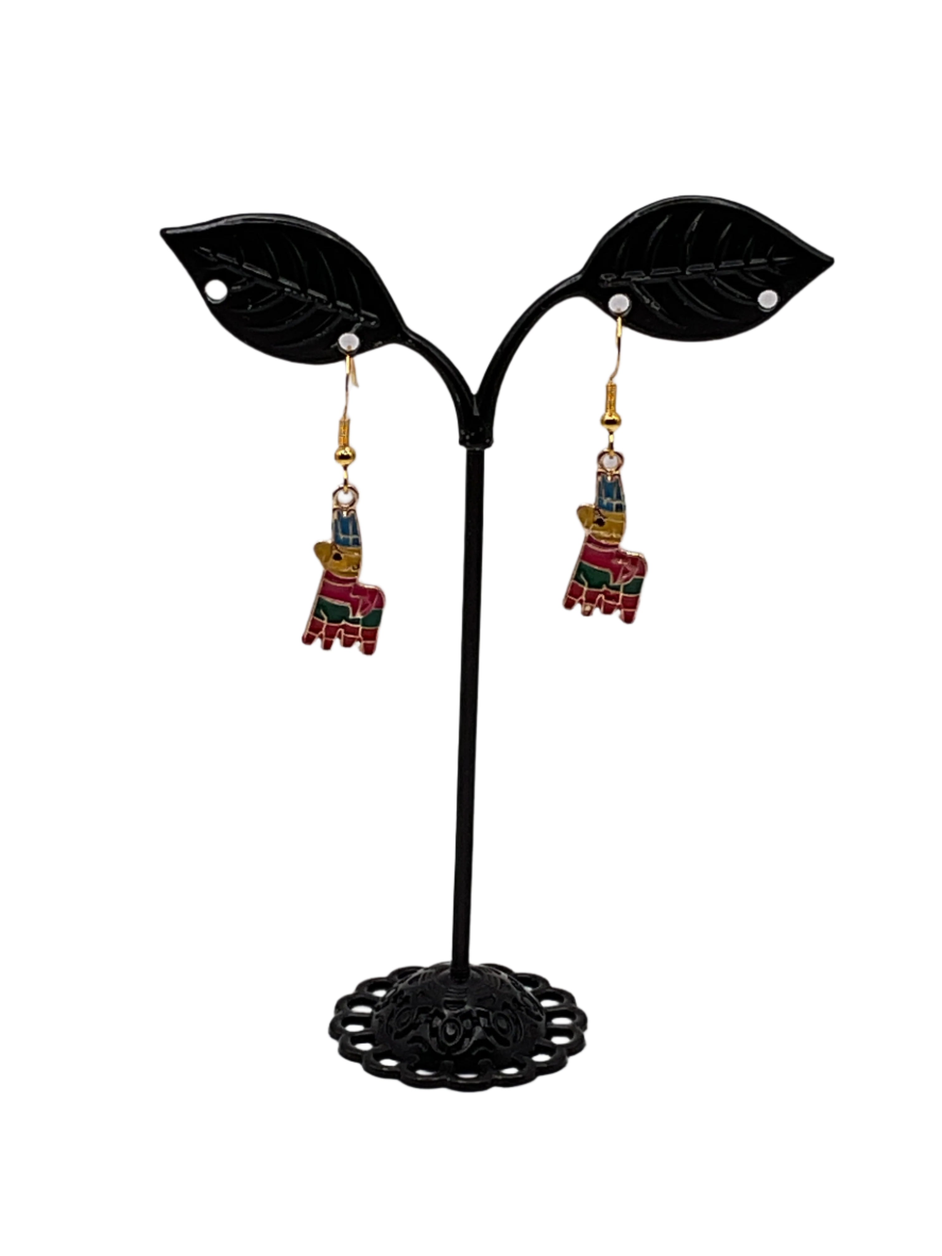 Llama earrings