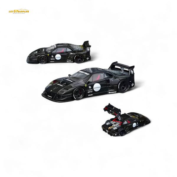 Star Model F40 in Black Luxury Version - Openable Rear Cover 1:64