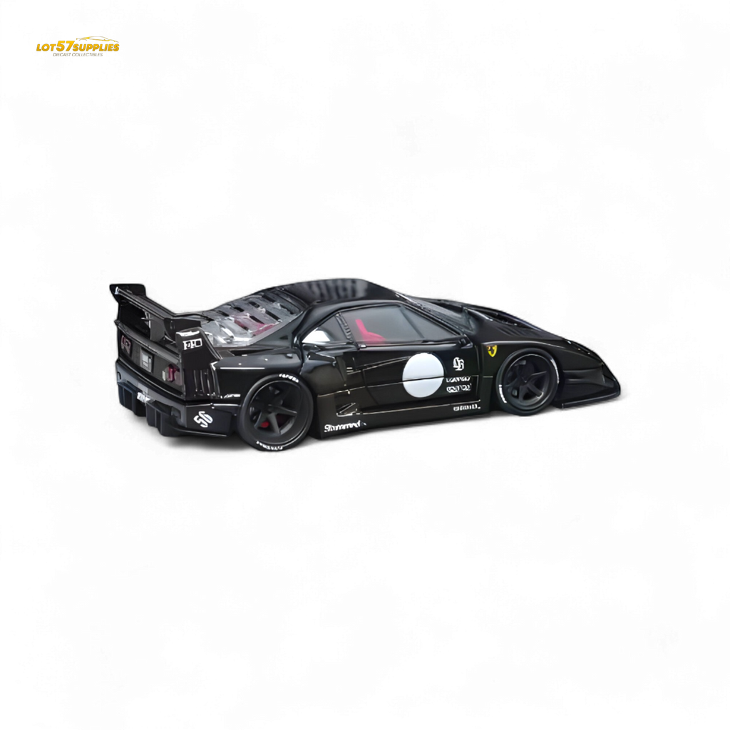 Star Model F40 in Black Luxury Version - Openable Rear Cover 1:64