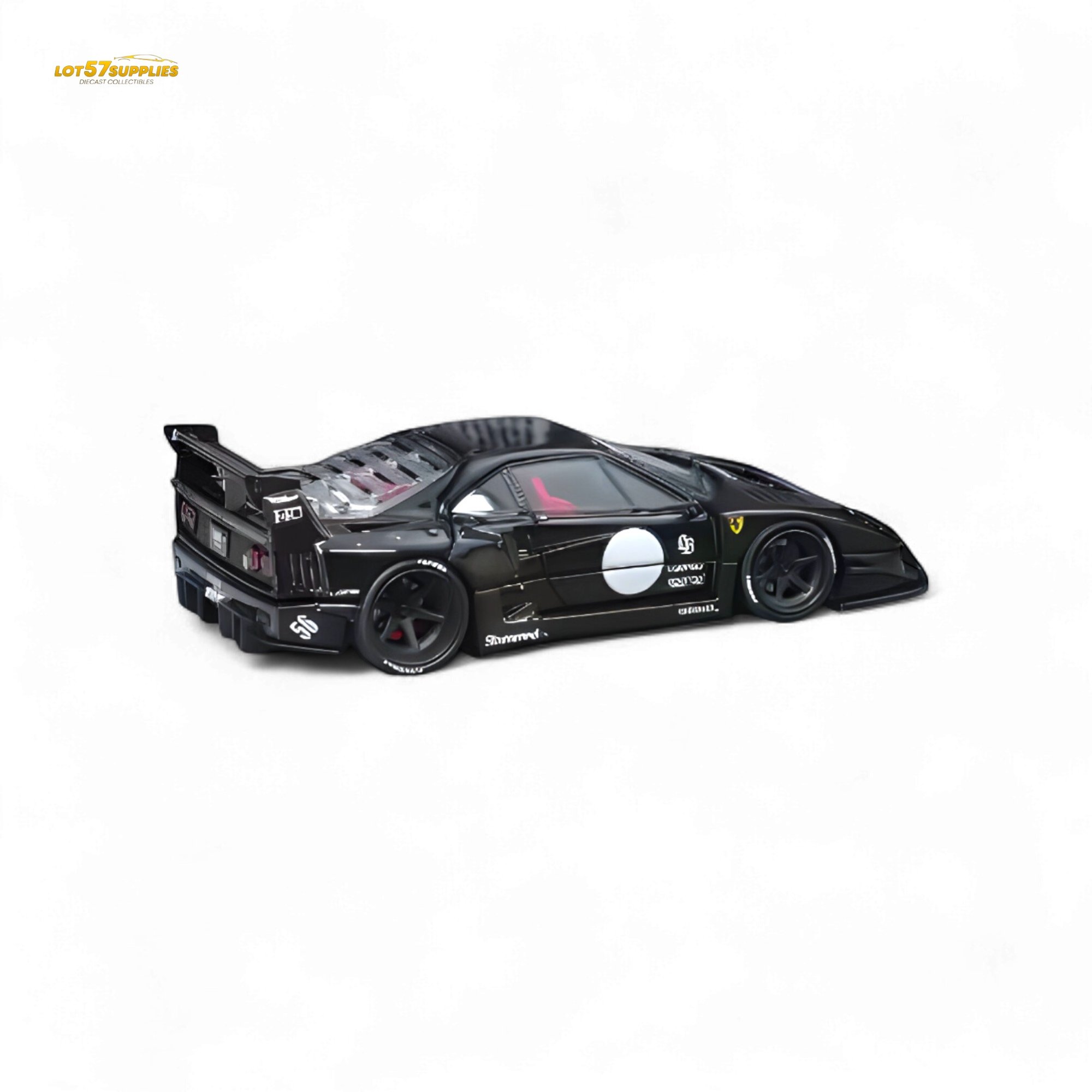 Star Model F40 in Black Luxury Version - Openable Rear Cover 1:64