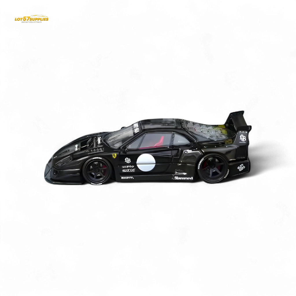 Star Model F40 in Black Luxury Version - Openable Rear Cover 1:64