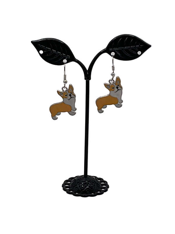 Dog Earrings