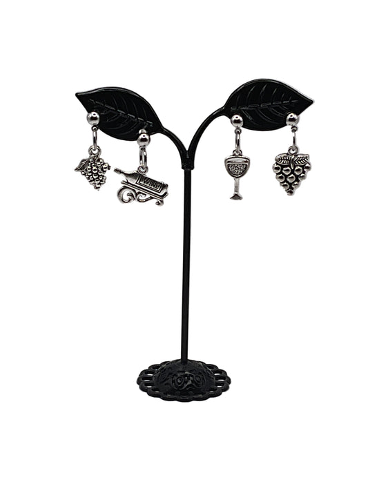 Wine Earrings
