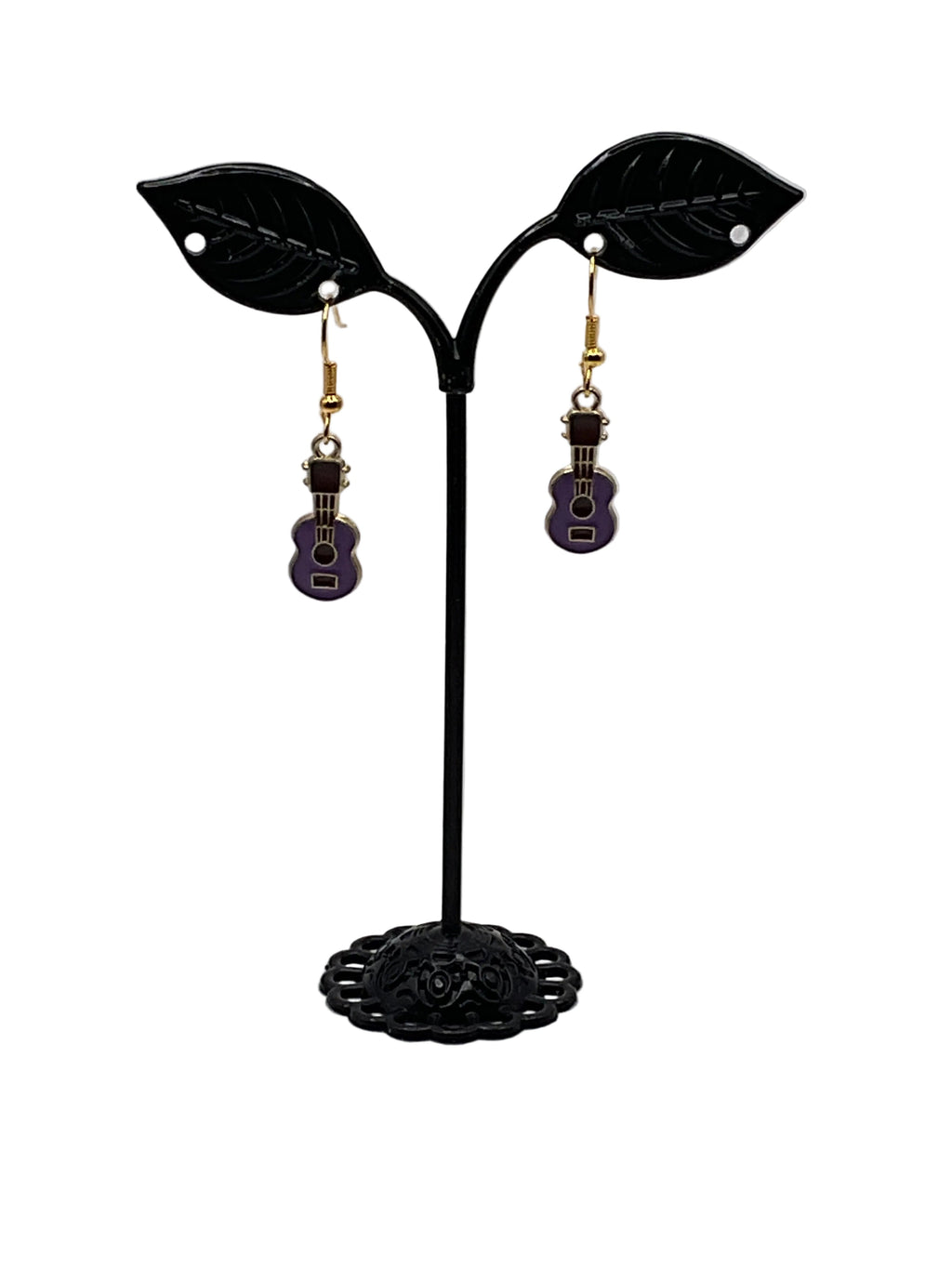 Musical instruments and note earrings