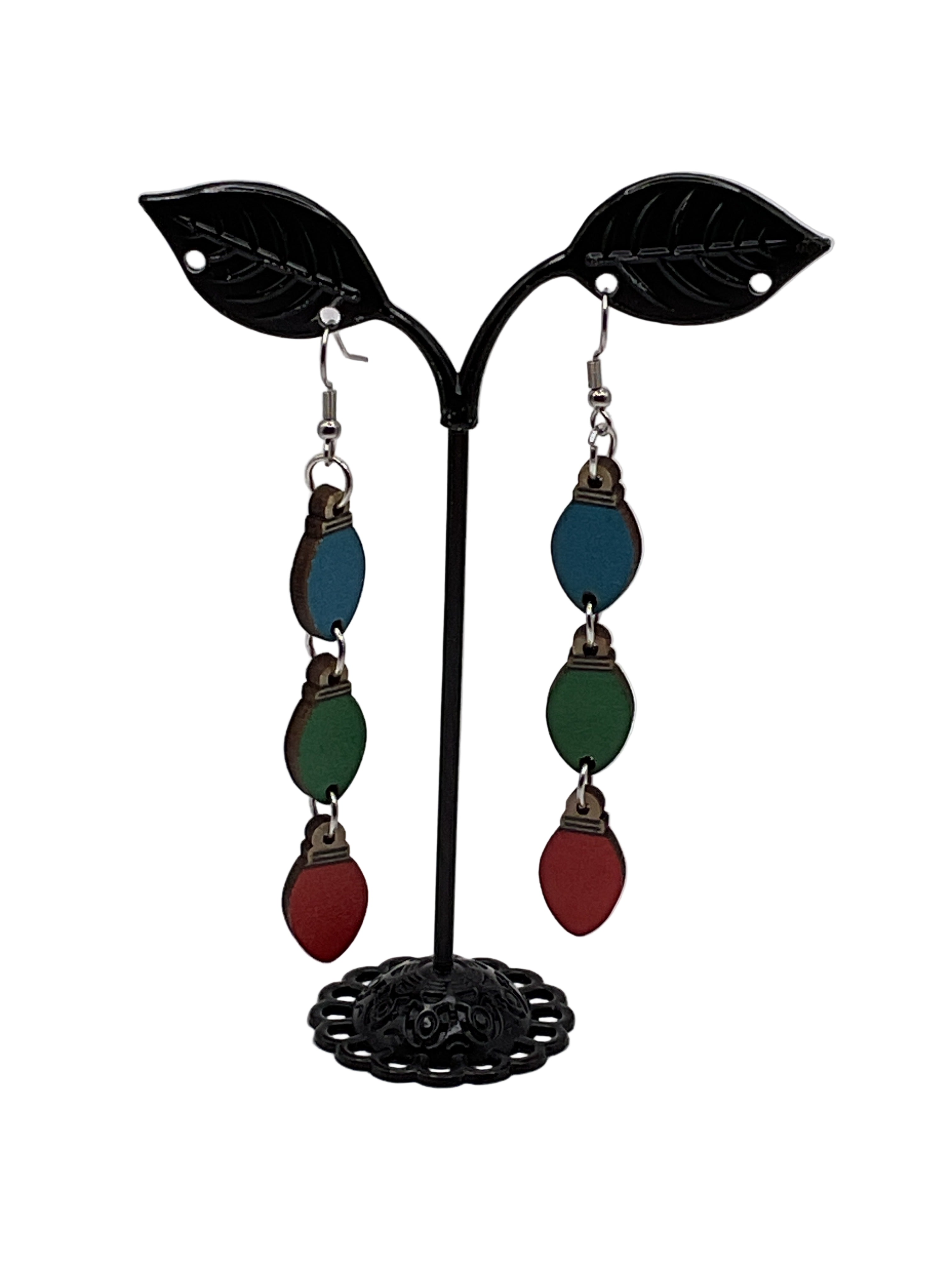 Christmas Light Earrings Main image