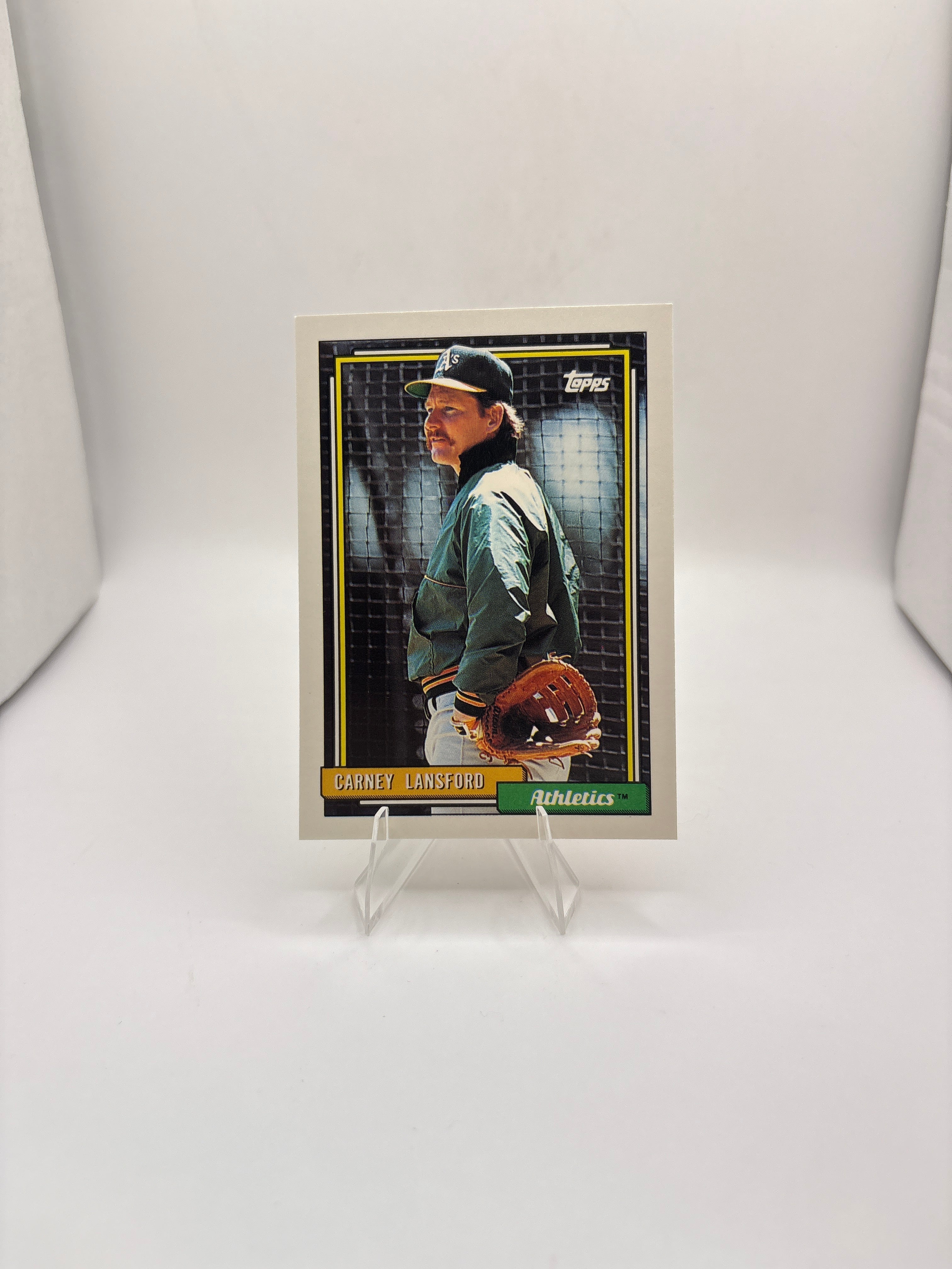 Topps Carney Lansford Main image