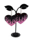 Flaming Heart Earrings