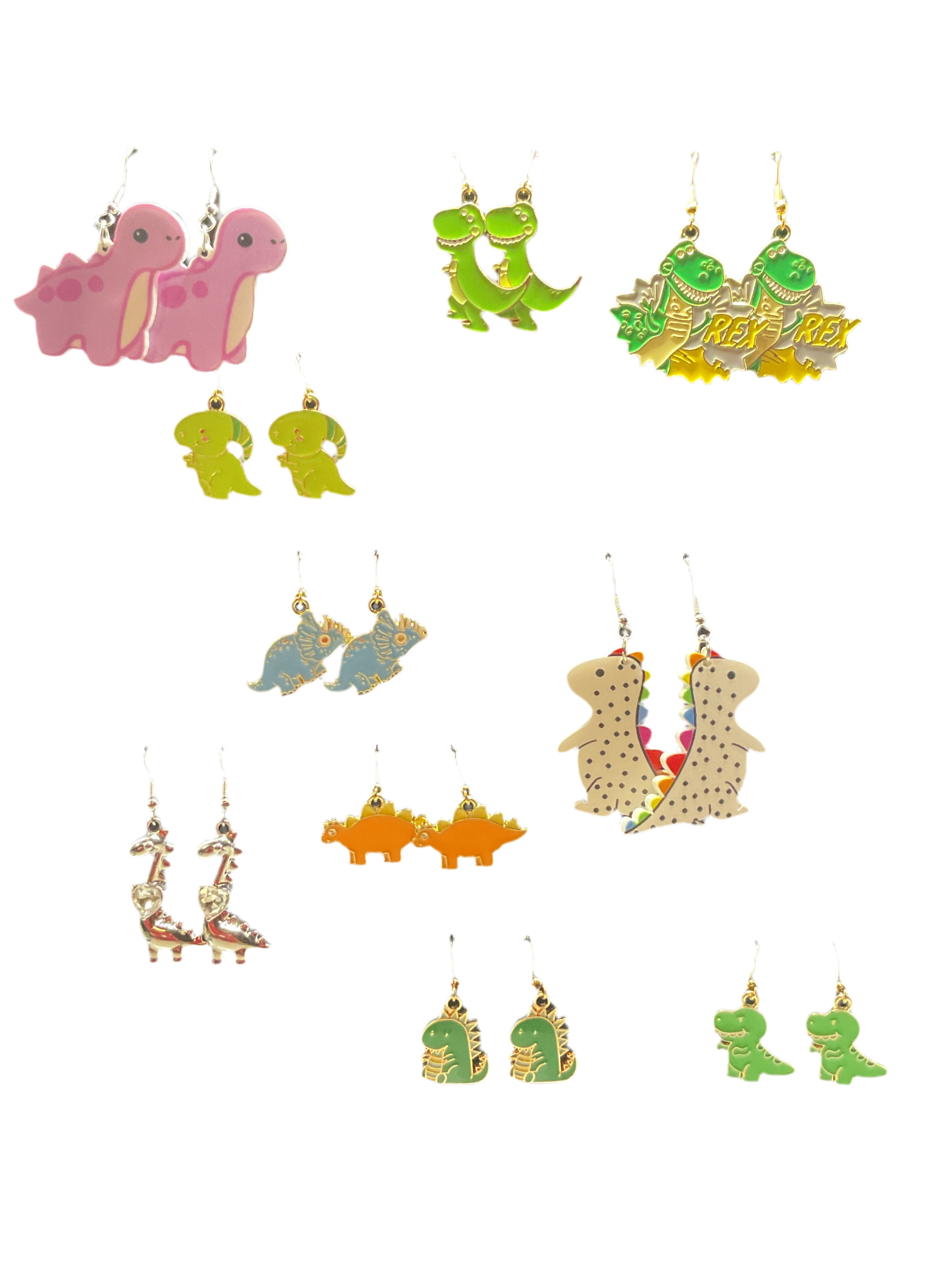 Dinosaur Earrings Main image