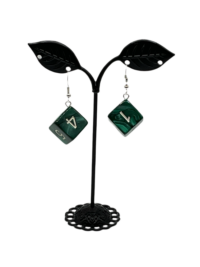 D6 Dice Earrings Hover Image