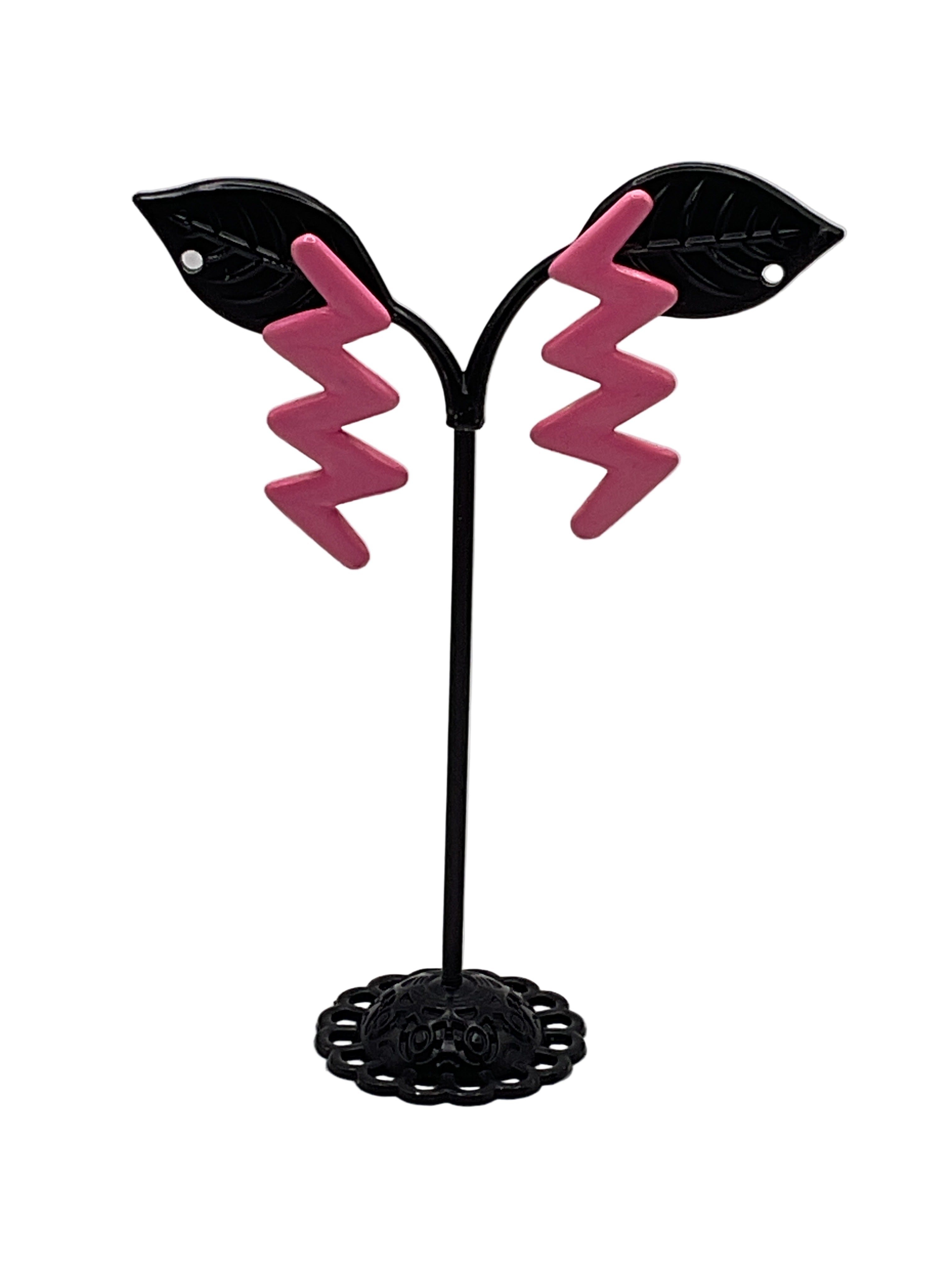 Lightening bolt earrings