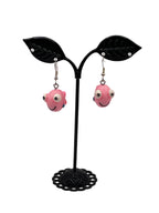 Pink Fish earrings