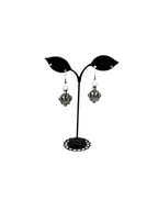 Glow in the dark sea shell earrings