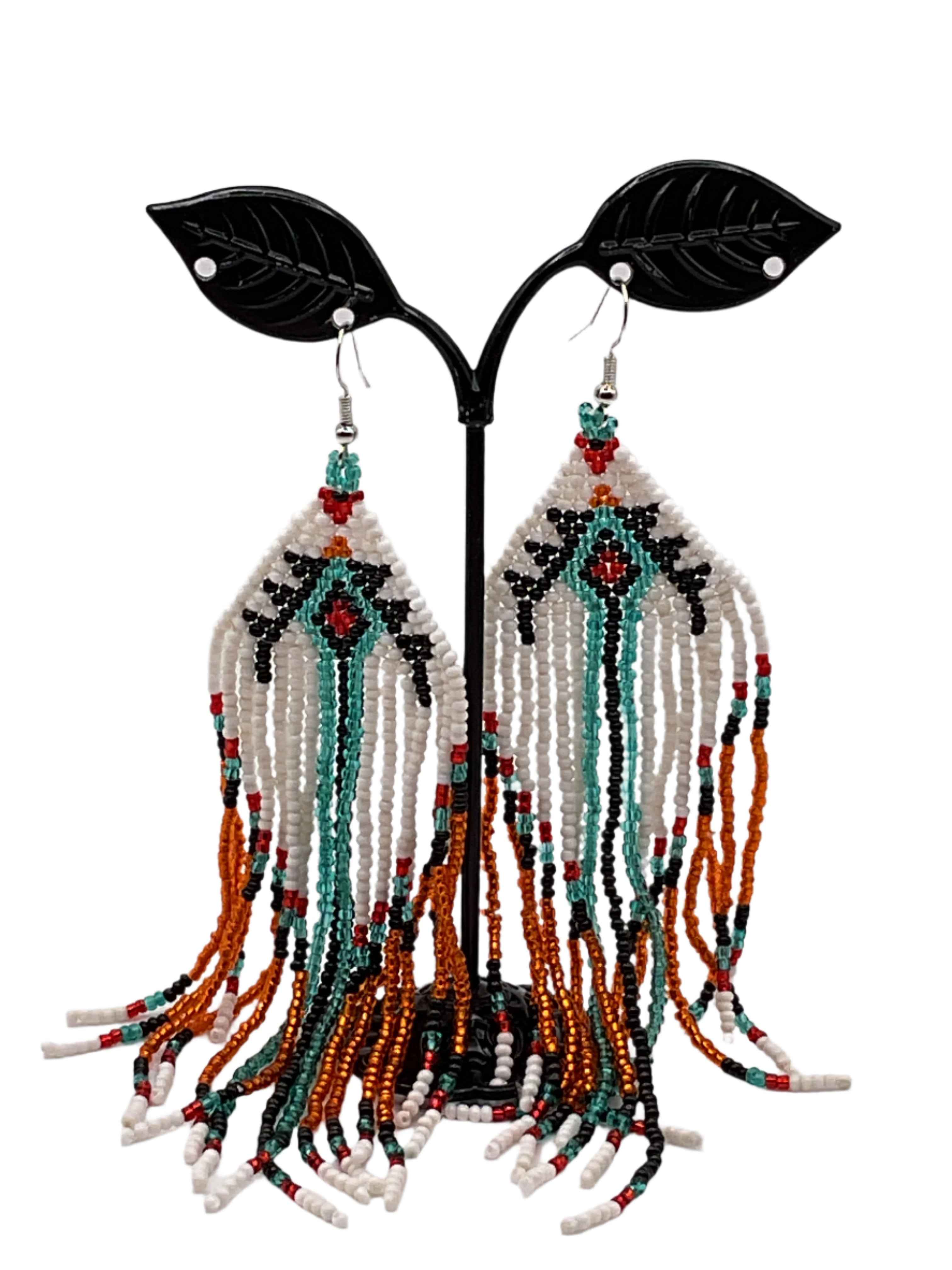 Beaded earrings Main image