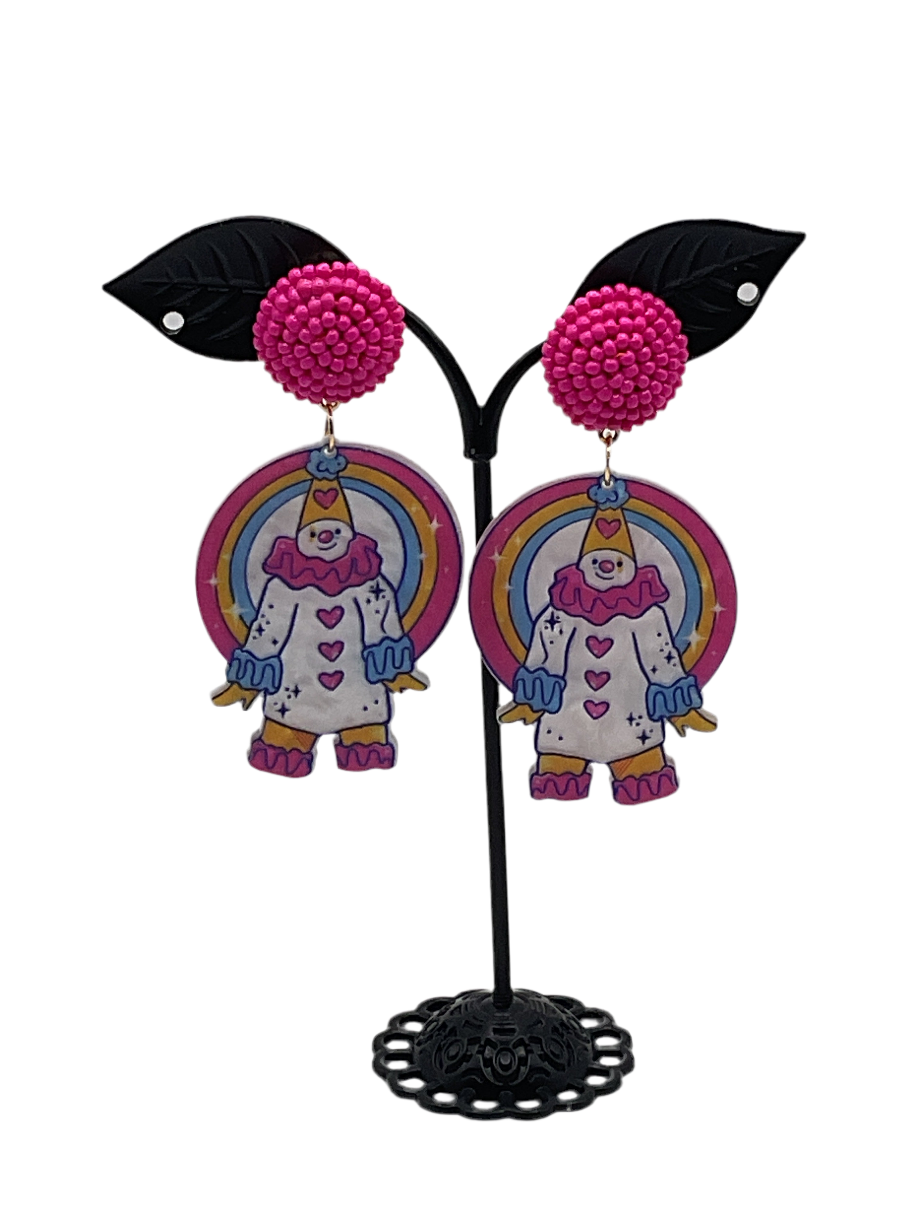 Clown Earrings Main image