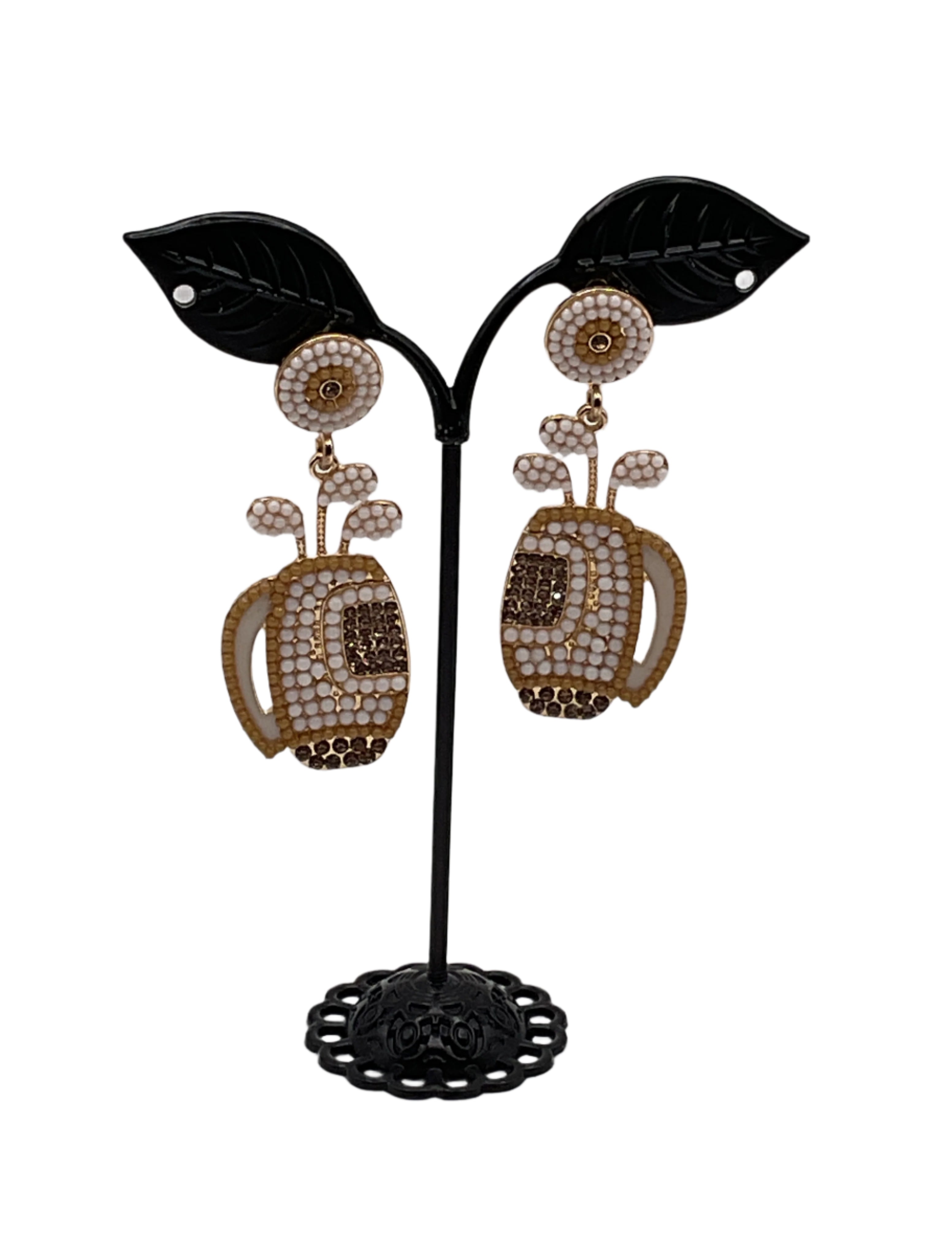 Golf bag earrings Main image
