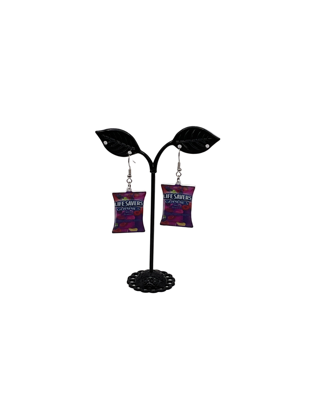 Candy bag earrings