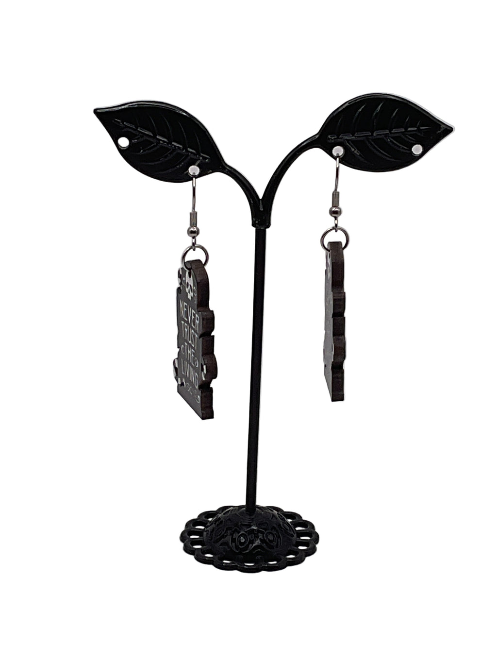 Never Trust the Living Earrings