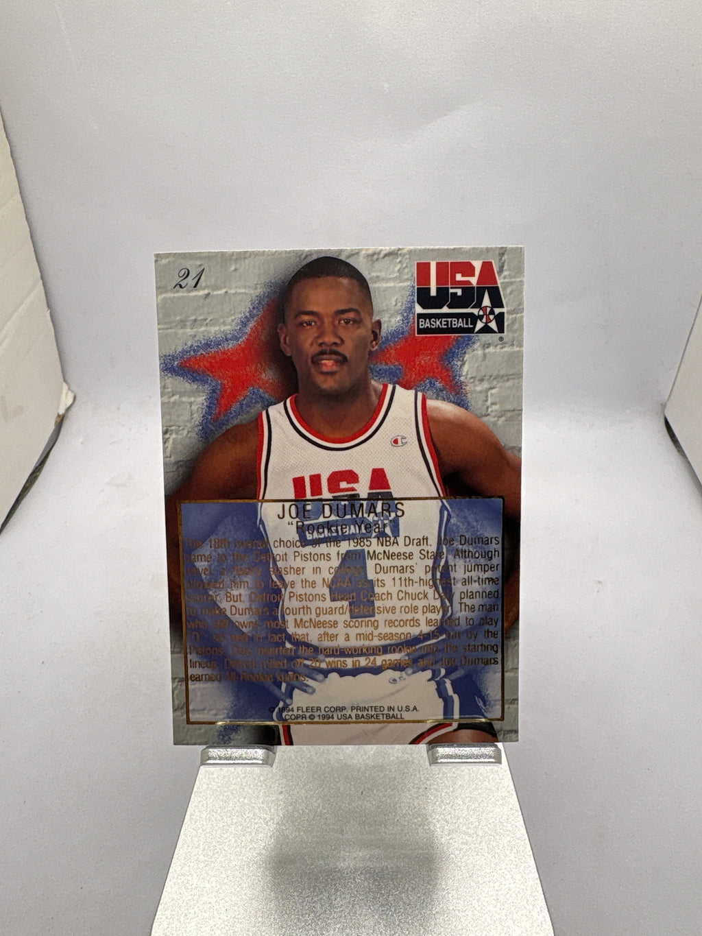 Flair Joe Dumars