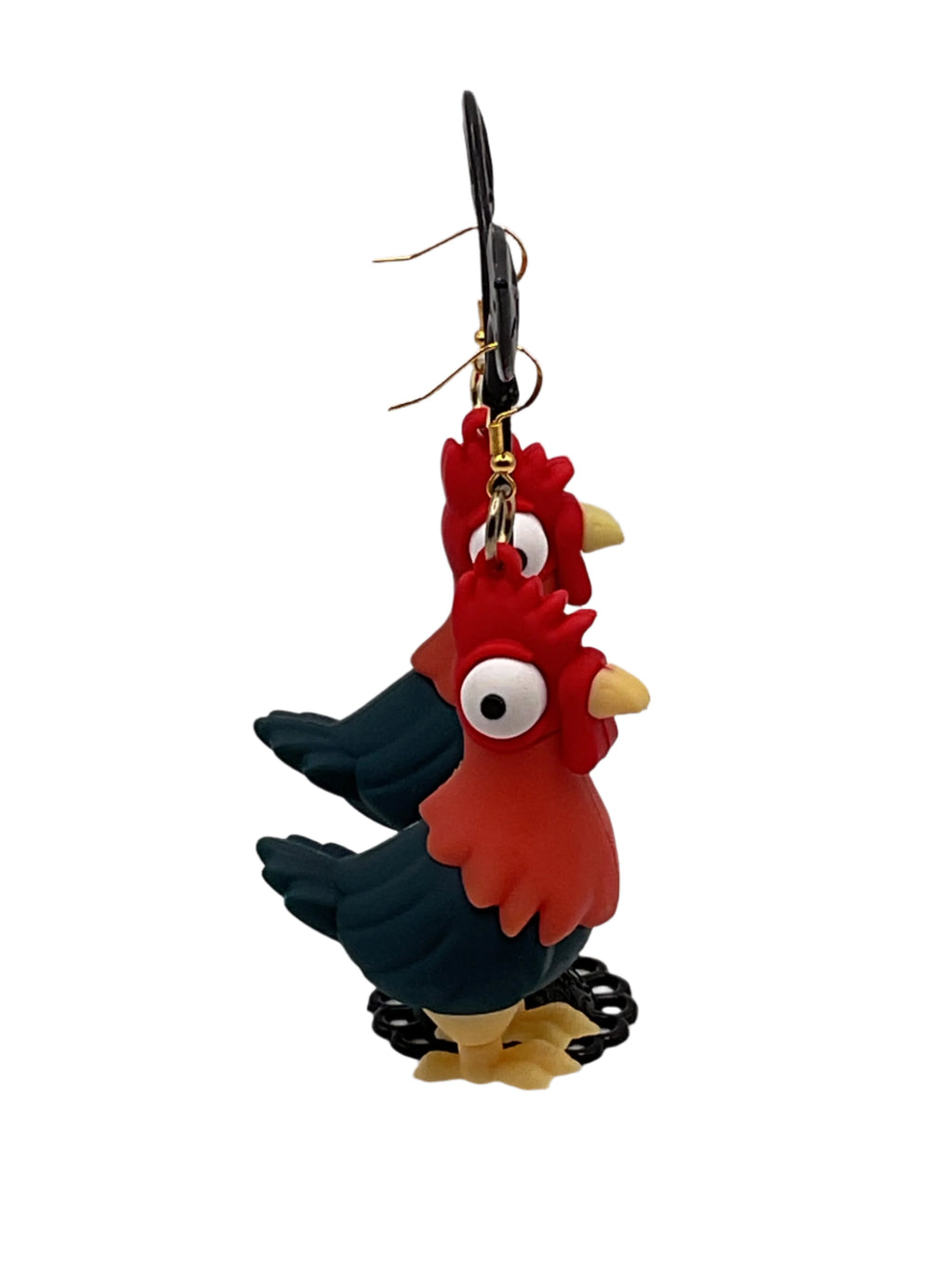 Rooster earrings