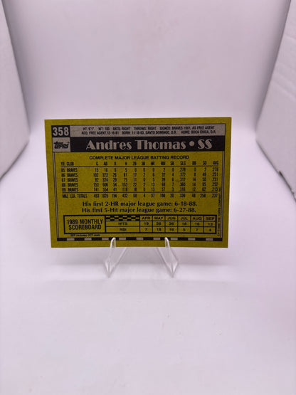Topps Andres Thomas