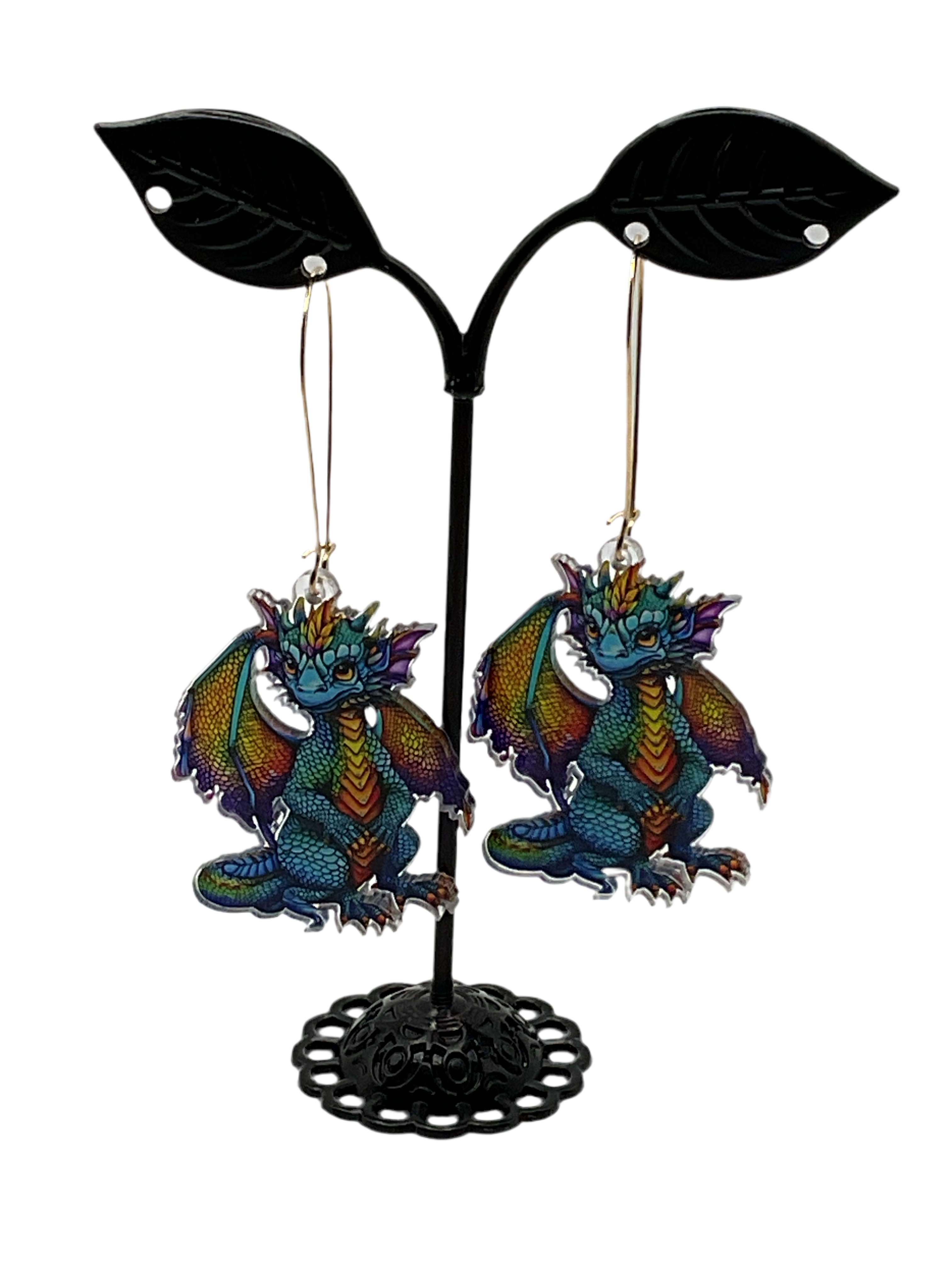 Baby Dragon Earrings Main image