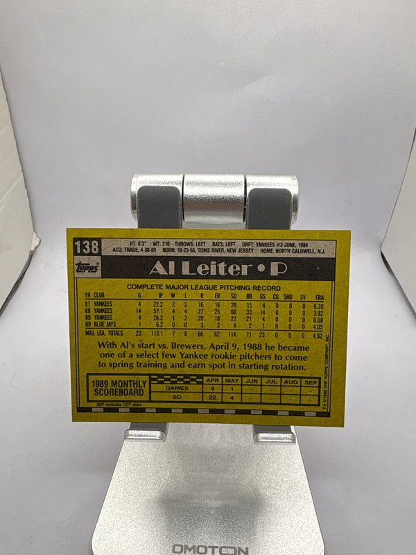 Topps Al Leiter