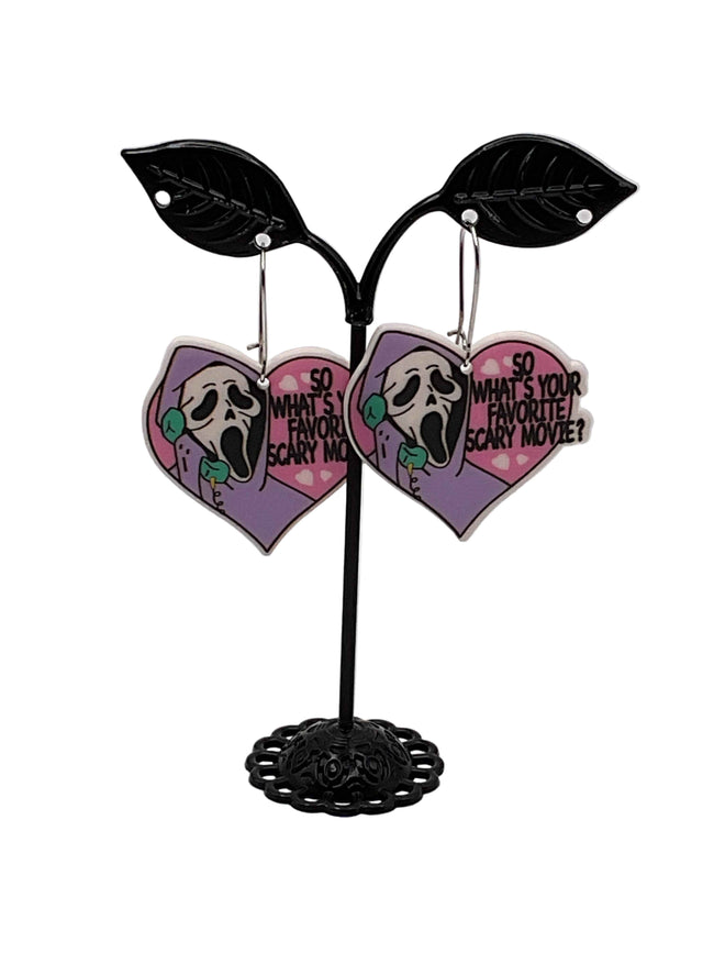 Scream Earrings Hover Image