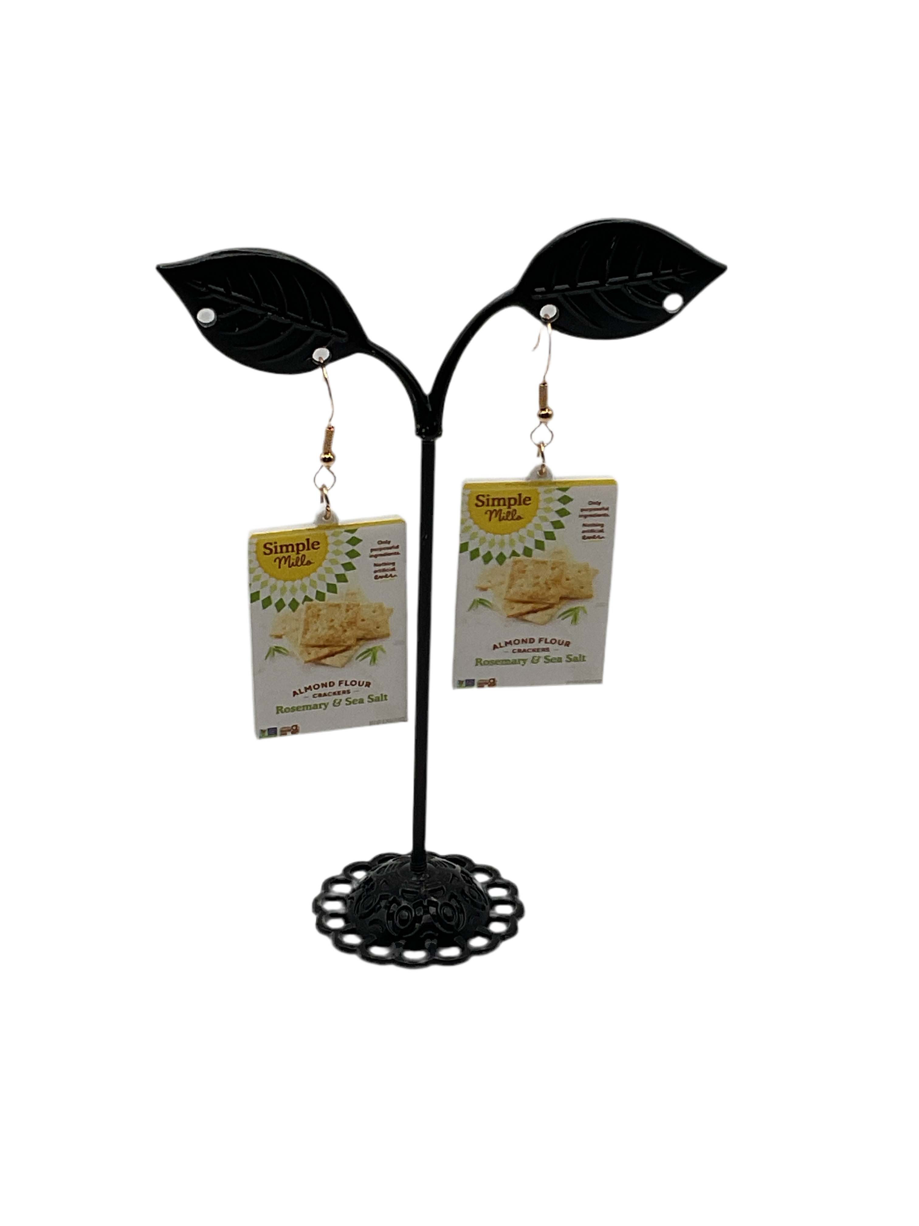 Simple Mills Cracker earrings