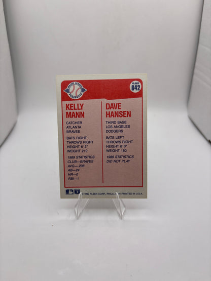 Fleer Kelly Mann Dave Hansen