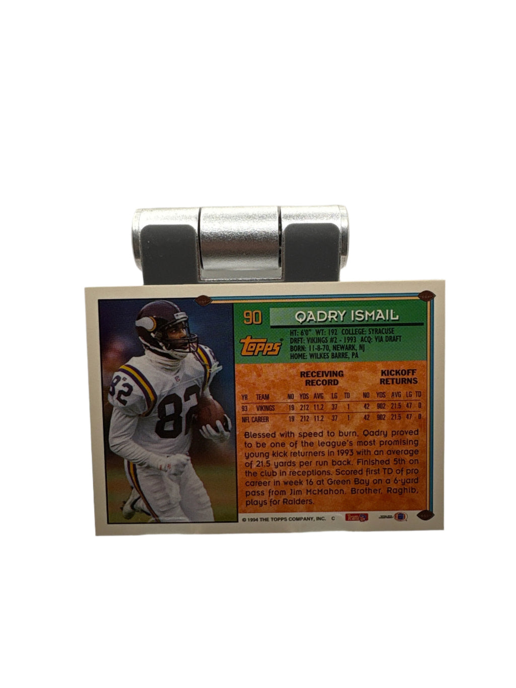 Topps Qadry Ismail