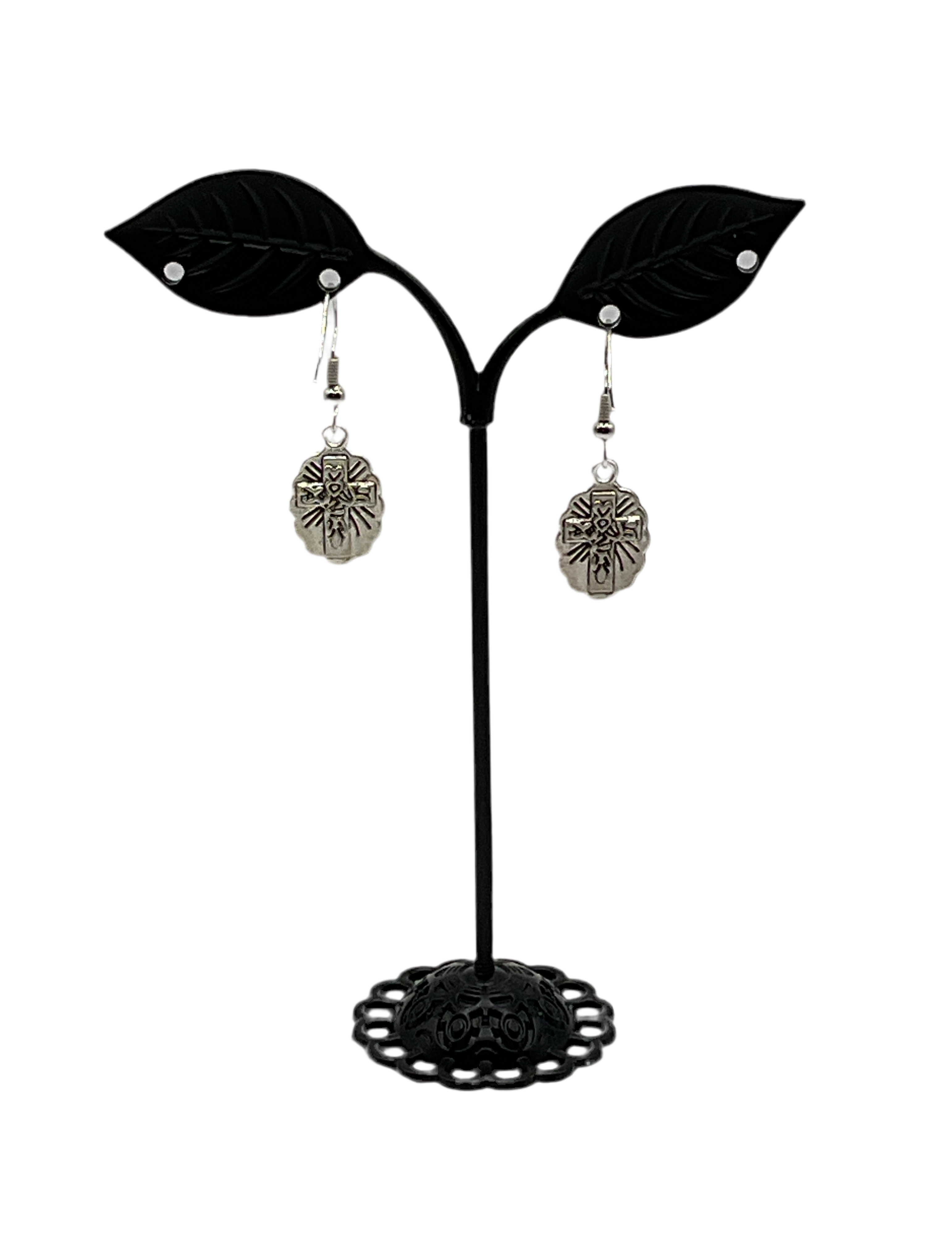 Jesus On Cross Earrings