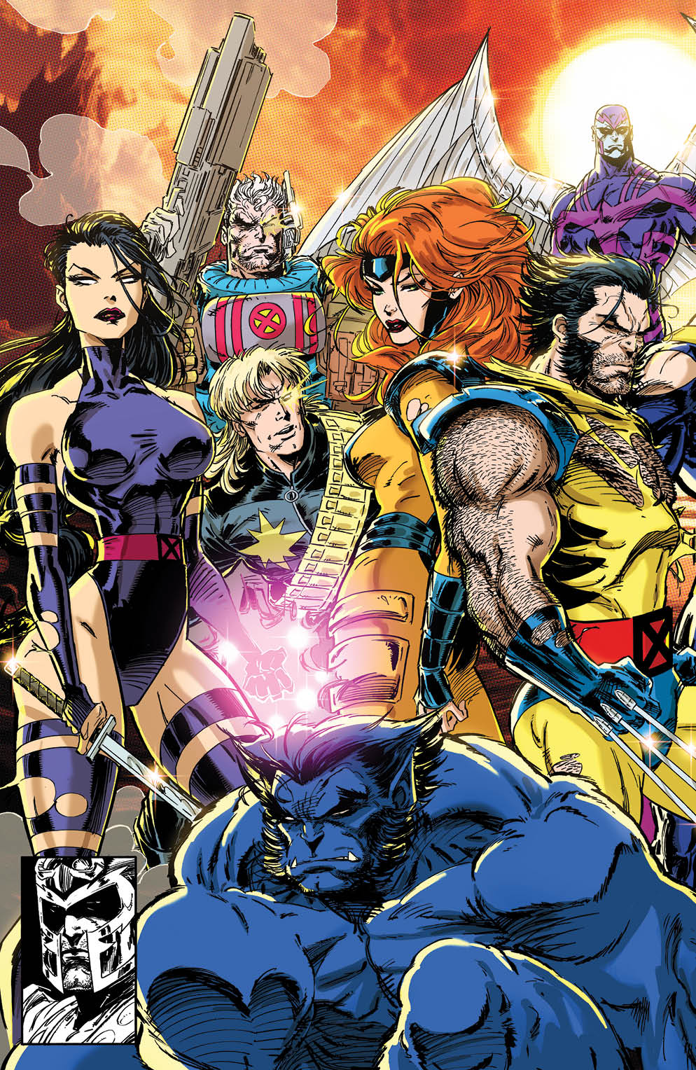 [Signed by Kaare Andrews] FALL OF THE HOUSE OF X #4 UNKNOWN COMICS KAARE ANDREWS EXCLUSIVE VIRGIN VAR [FHX] [IN STOCK] - Collectors World Toys