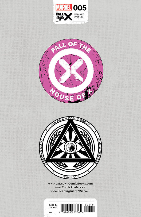 Fall Of The House Of X #5 Unknown Comics Miguel Mercado Exclusive Var [Fhx] (05/22/2024) - Collectors World Toys