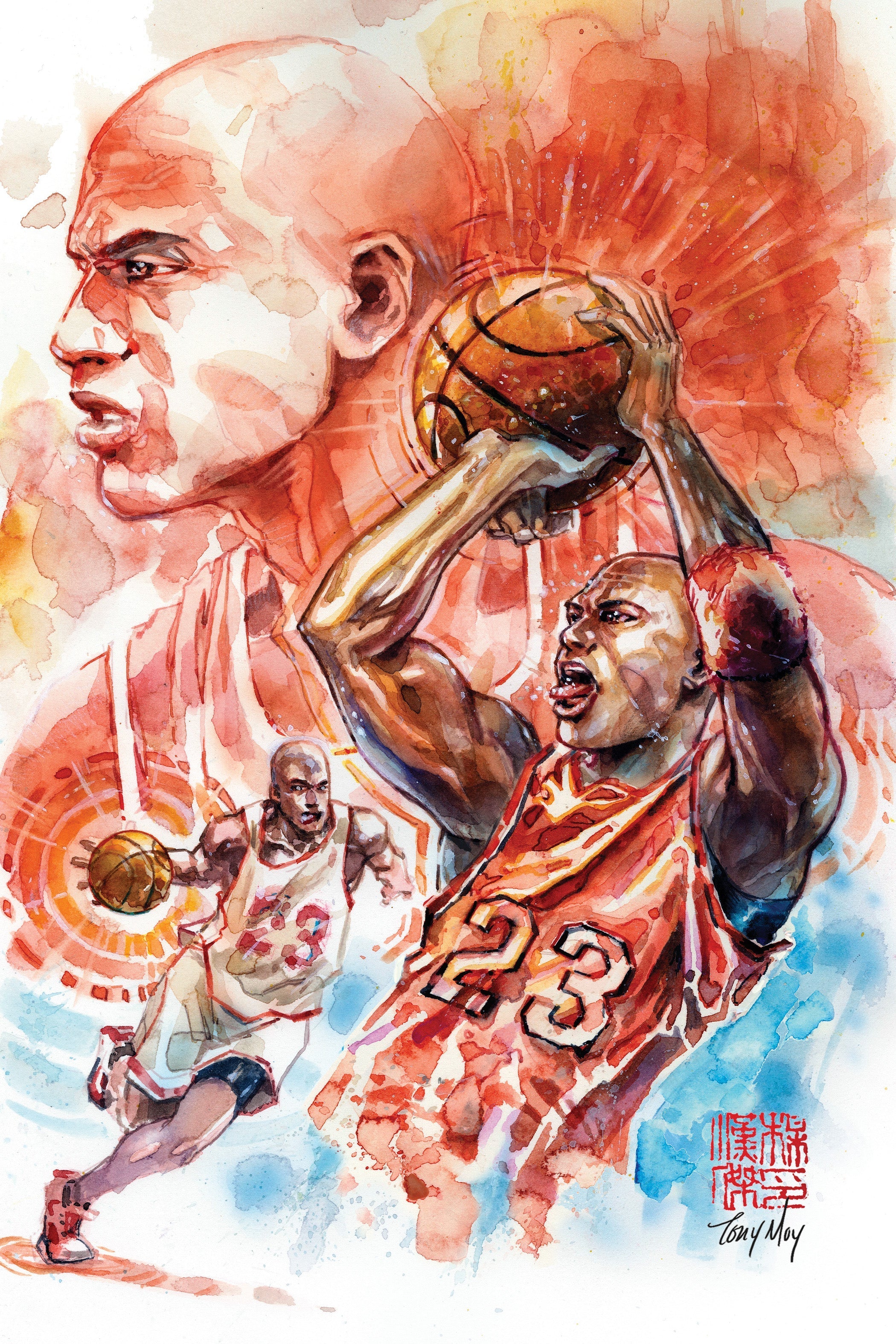 [VIRGIN] FAME MICHAEL JORDAN UNKNOWN COMICS TONY MOY EXCLUSIVE [C2E2] VIRGIN VAR LIMITED TO 50 - Collectors World Toys